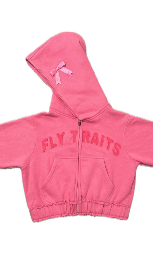 Pink SweatSuit Jacket